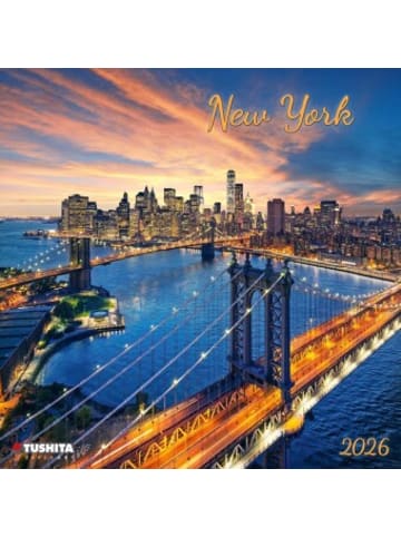 TUSHITA Kalender - New York  2026