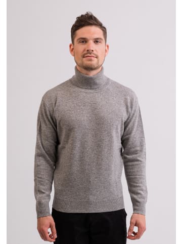 CASH-MERE.CH Rollkragen Pullover in Grau