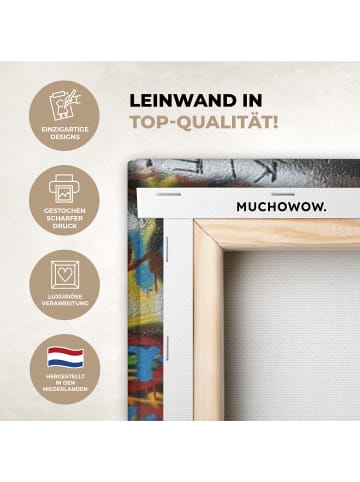 MuchoWow Leinwand bilder Street Art (BxH)