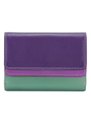 MYWALIT Geldbörse Leder 13 cm in orchid