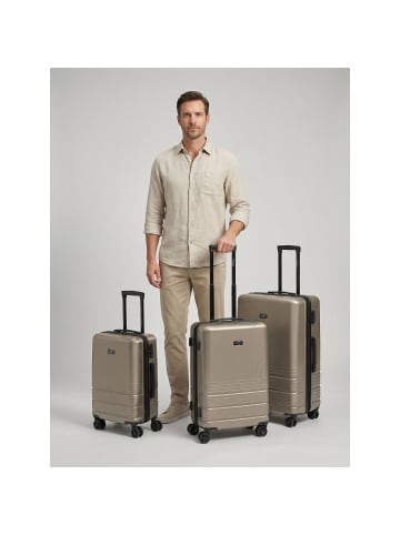 Camel Active Hanoi 4 Rollen Kofferset 3-teilig mit Dehnfalte camel