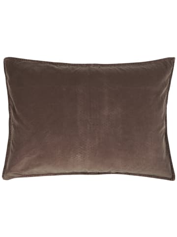 IB Laursen Kissenbezug Velour rechteckig in nutmeg