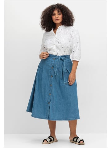 sheego Bluse in weiß