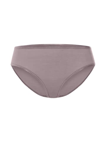 Hanro Midislip Cotton Seamless in stormy rose