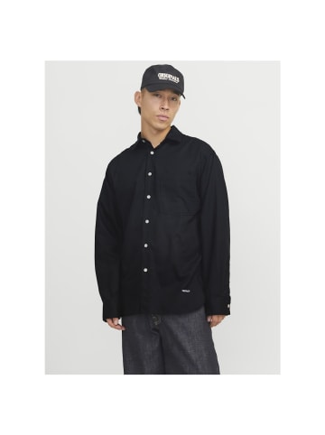 Jack & Jones Langarmhemd in Black