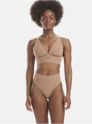 adidas Bügelloser BH LONGLINE BRA 1er-Pack in braun