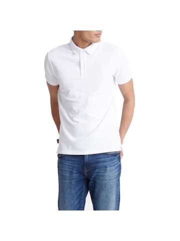 Superdry T-Shirt City S/S Polo in weiß