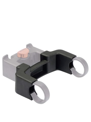 KLICKfix Lenker  - Adapter Distanz-Set Weite 100mm (black) in schwarz