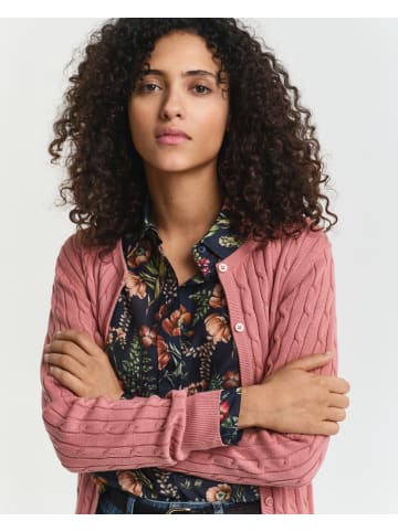 Gant Strickjacke in altrosa - 0008
