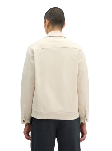 Marc O'Polo Sweatjacke relaxed in Grey Silk
