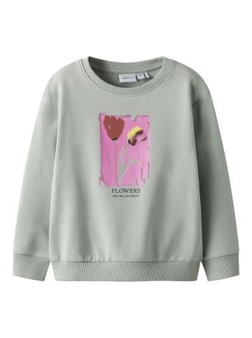 name it Sweatshirt in Aqua Gray