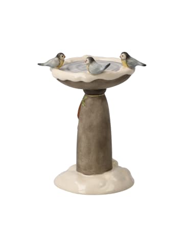 Goebel Figur " Winterliches Vogelbad " in Bunt