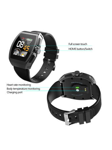 Platyne Multifunktions-Smartwatch in Gold