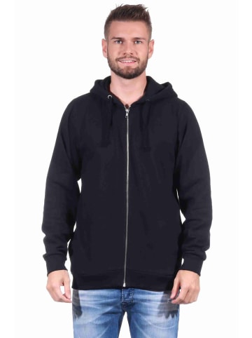NORMANN Jacke Kapuze Sportanzug - 71189 in schwarz