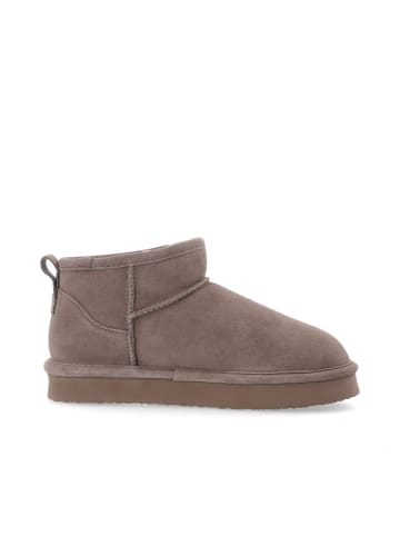 Bianco Plateaustiefel in Taupe