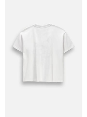 Coccodrillo T-Shirt mit kurzen Ärmeln in weiß