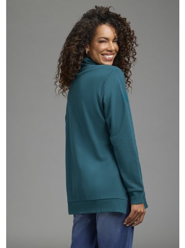 Laura Scott Longsweatshirt in petrol