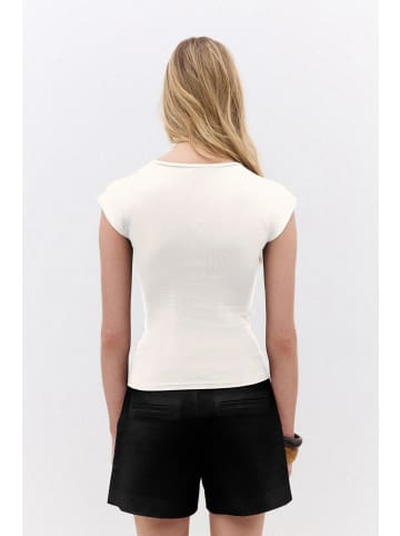 NO MATTER WHAT Shirt in Creme