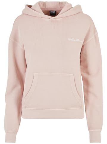 Urban Classics Urban Classics Damen Ladies Small Embroidery Terry Hoody in pink