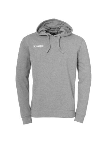 Kempa Kapuzenpullover HOODY in dark grau melange