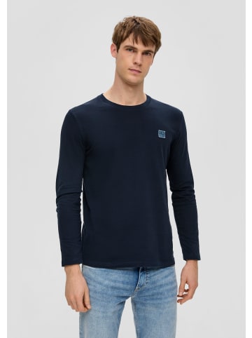 s.Oliver T-Shirt langarm in Blau