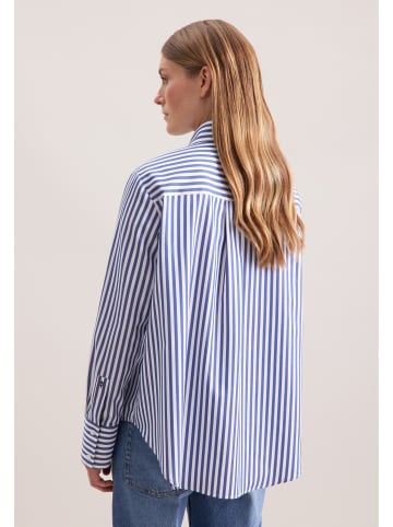 Seidensticker Hemdbluse Regular in Dunkelblau