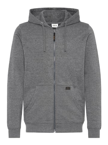 !SOLID Kapuzenfleecejacke SDAUPO in Grau