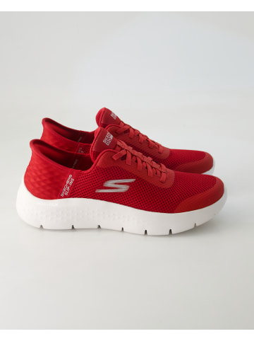 Skechers Slip On Sneaker in Rot