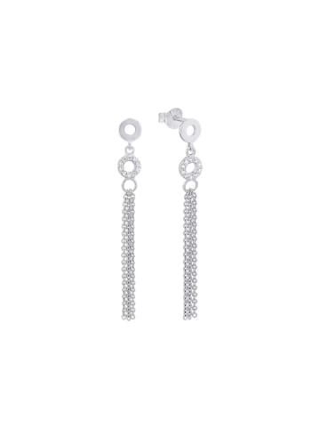 Amor 925 Sterling Silber rhodiniert, Zirkonia