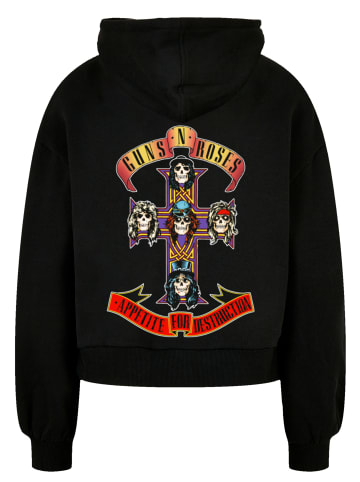 F4NT4STIC Oversized Hoodie Guns 'n' Roses Appetite For Destruction in schwarz