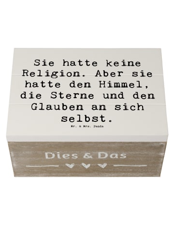 Mr. & Mrs. Panda Geschenkbox Spruch Himmel und Freude mit Spruch in Weiß