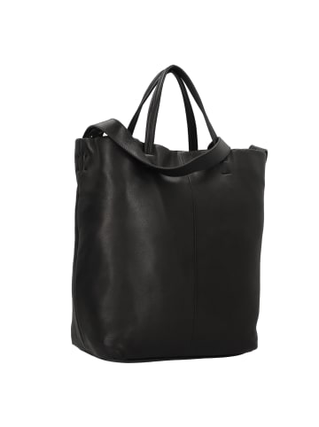 LIEBESKIND BERLIN Hera Schultertasche Leder 42 cm in black