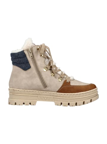 rieker Schnürboots in Beige