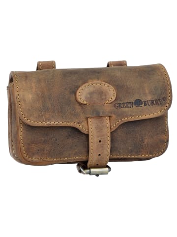 Greenburry Vintage Military Gürteltasche Leder 16 cm save brown