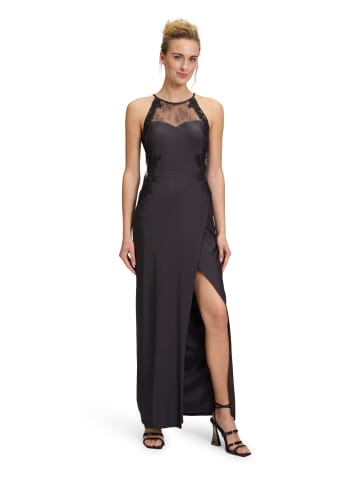 Vera Mont Abendkleid mit Patches in anthra