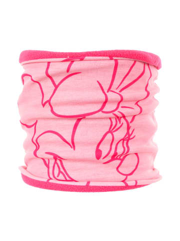 Disney Minnie Mouse Schlauchschal Kinder Loop mit Fleecefutter in Pink