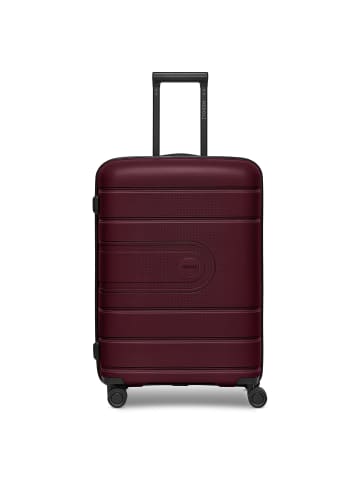Redolz Essentials 11 4 Rollen Trolley 66 cm mit Dehnfalte in burgundy