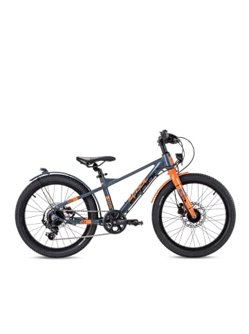 S'COOL Kinderfahrrad -  XXlite evo disc 20 Zoll 7-Gang - Grey