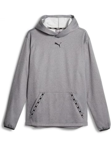 Puma Hoodie Puma Fit Taped PWRFLEECE H in Grau