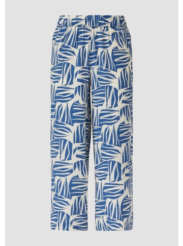s.Oliver Hose 3/4 in Blau-creme