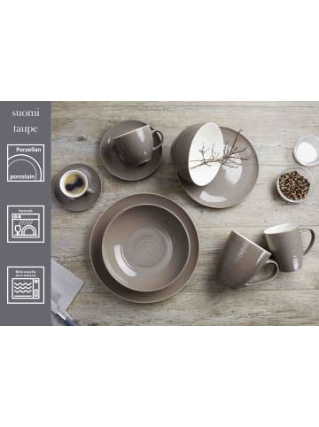Ritzenhoff & Breker 6er Set Kaffeebecher Suomi 310 ml in Braun