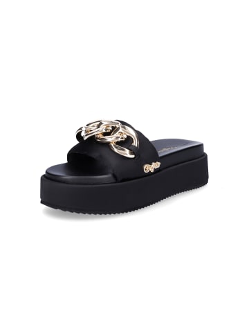 Buffalo Pantolette Noa Slide Chain 2.0 in Schwarz