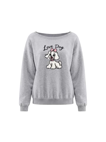 myMo Women Sweatshirt in Grey