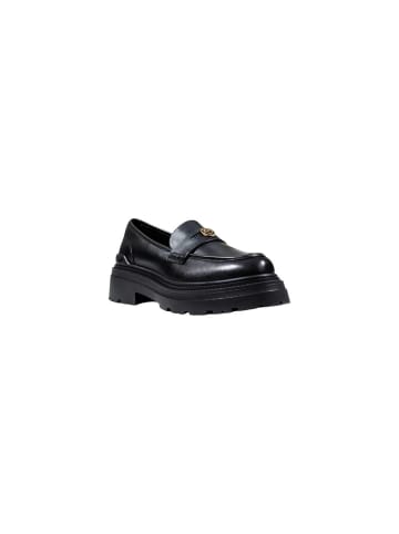 Pinko Schwarz Leder Plateau-Pumps