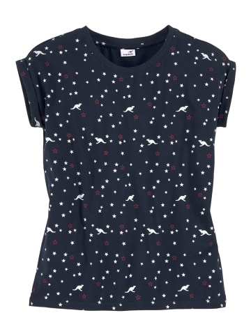 Kangaroos T-Shirt in marine