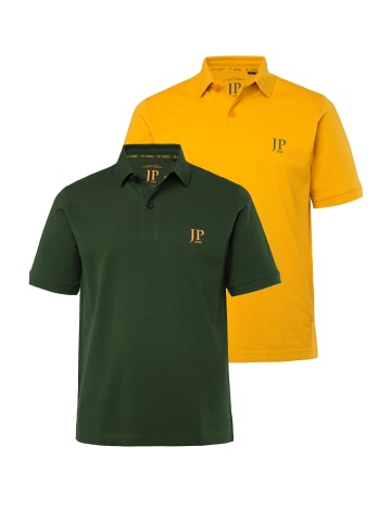 JP1880 Poloshirt in dunkelgrün