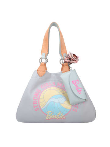 Fritzi aus Preußen Big Wave Limited Barbie Izzy Medium Shopper Tasche 42 cm light blue wave