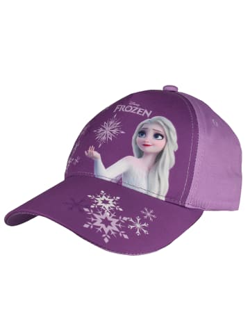 Disney Frozen Die Eiskönigin Kappe Elsa Frozen Kinder Cap Basecap Baseballkappe in lila