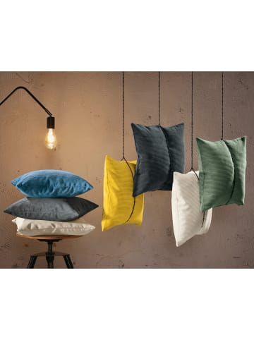 Erwin Müller Cord Kissenhülle 2er-Pack Glasgow in grau