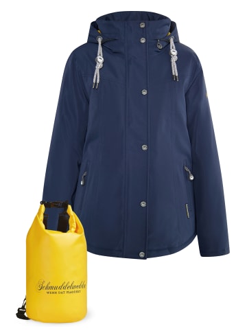 Schmuddelwedda Anorak + Tagesrucksack - Set in Marine